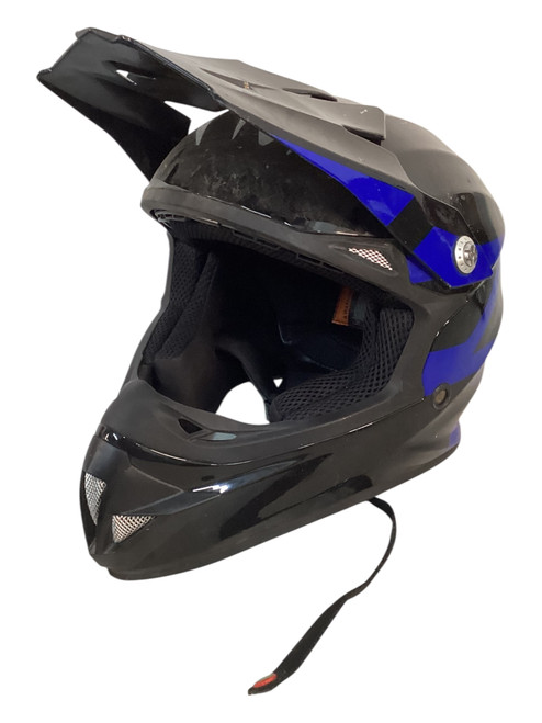 Vist Large View of Product Image Which is Used Bilt AMPED EVO YTH Junior Helmet Royal Blue MD 11709-S000069132