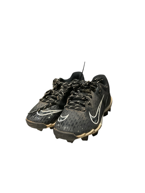Used Nike DIAMOND BB/SB Cleats Black Youth 13.0 11834-S000036911