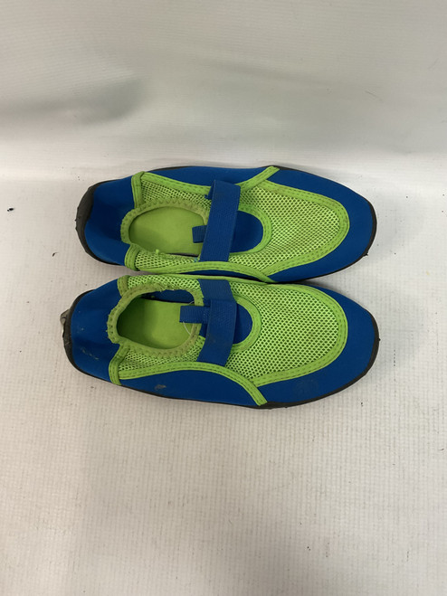 Vist Large View of Product Image Which is Used Water Shoes Y Royal Blue Junior 02.5