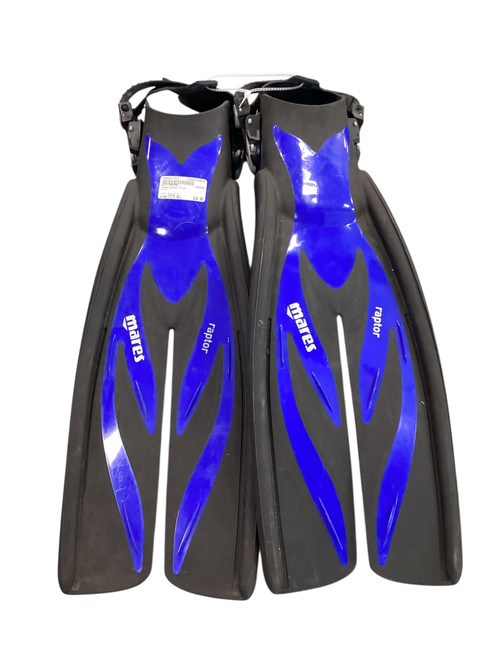 Used Mares Underwater Fins Navy Blue Fits all