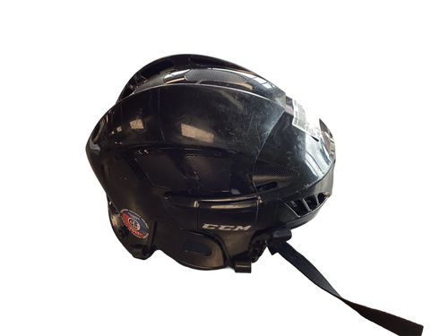 Vist Large View of Product Image Which is Used CCM XT Helmet Cage Combo Black SM