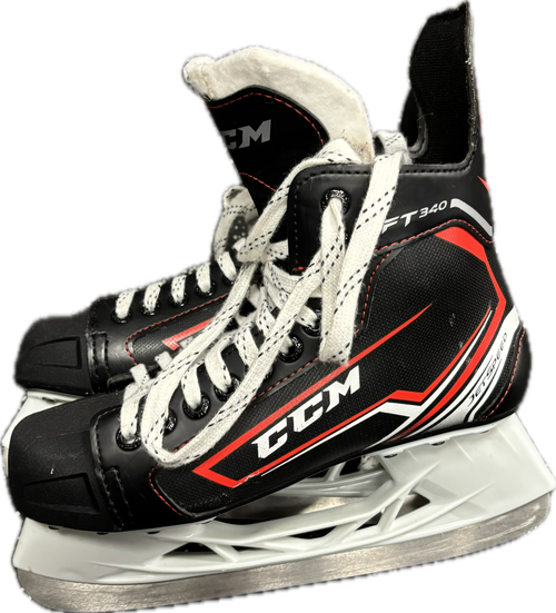 Vist Large View of Product Image Which is Used CCM FT340 Youth Hockey Skate Youth 06.0