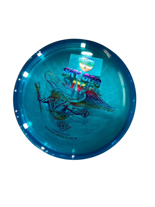 Vist Large View of Product Image Which is Used Discmania SKY GOD Disc Golf Putter Royal Blue 11884-S000047871