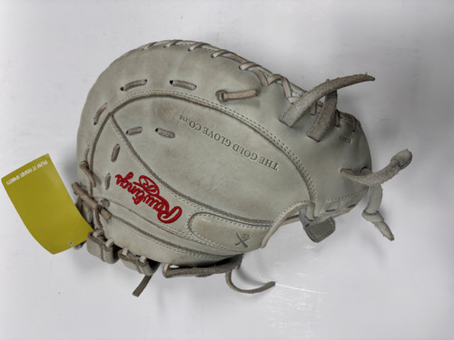Vist Large View of Product Image Which is Used Rawlings LIBERTY BB/SB First Base LH Throw Tan 13"