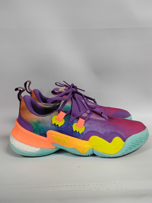 Vist Large View of Product Image Which is Used Adidas Basketball Shoes M Purple Senior 10