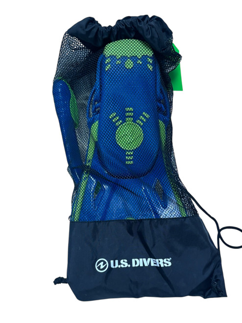 Used US Divers Snokel Set Junior MD (Fin Size 1-4) 11731-S000142096
