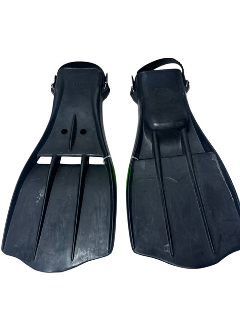 Used IST Scuba Dive Fins Black 2XL 11731-S000142103