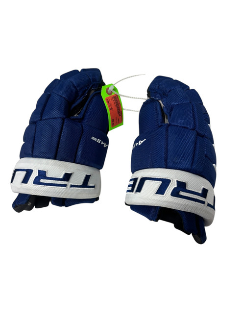 Vist Large View of Product Image Which is Used True A4.5 sbp Senior Hockey Gloves Royal Blue 13" - Excellent 11731-S000142107