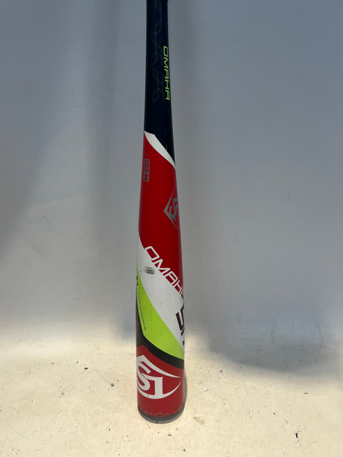 Vist Large View of Product Image Which is Used Louisville Slugger OMAHA 517 BB/SB High School -3 Bat 31"
