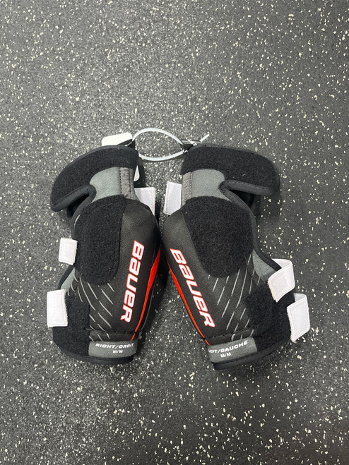 Vist Large View of Product Image Which is Used Bauer LIL SPORT Junior Elbow Pads MD