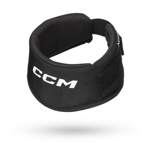 Vist Large View of Product Image Which is New CCM NG600 NECK GUARD Hockey Neck Guard Black