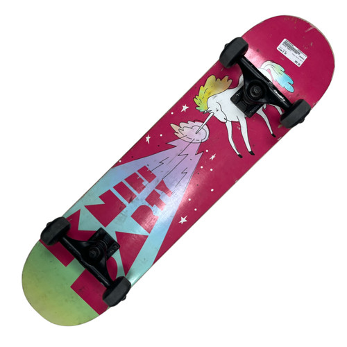 Used KNIFE PARTY Complete Skateboard Black 8" 11218-S000405464