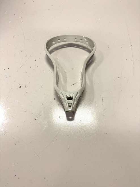 Used UNSTRUNG LAX HEAD Mens Lacrosse Head White 11860-S000293320