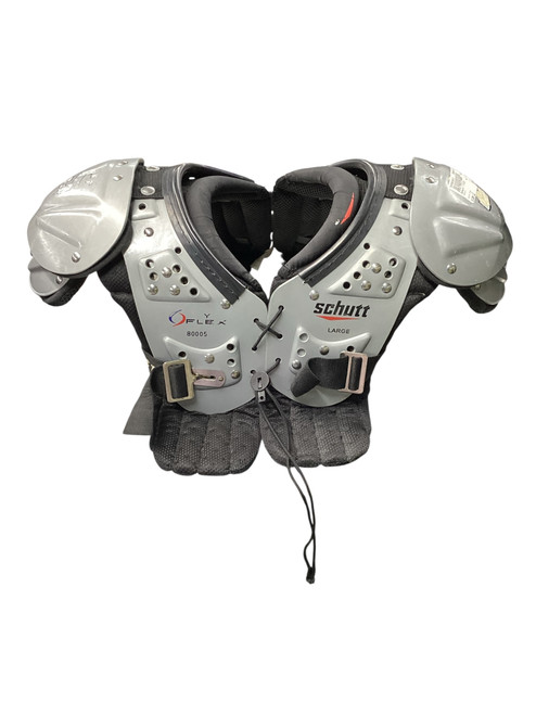 Used Schutt Y FLEX Football Shoulder Pads Youth Large 11798-S000036012