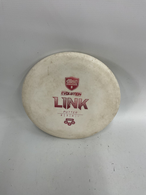 Vist Large View of Product Image Which is Used Discmania EXO LINK Disc Golf Putter White 11871-S000018103