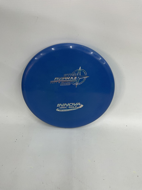 Vist Large View of Product Image Which is Used Innova STAR AVIAR X3 Disc Golf Putter Royal Blue 11871-S000017960