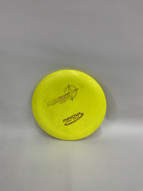 Vist Large View of Product Image Which is Used Innova STAR AVIAR Disc Golf Putter Yellow 11871-S000018029