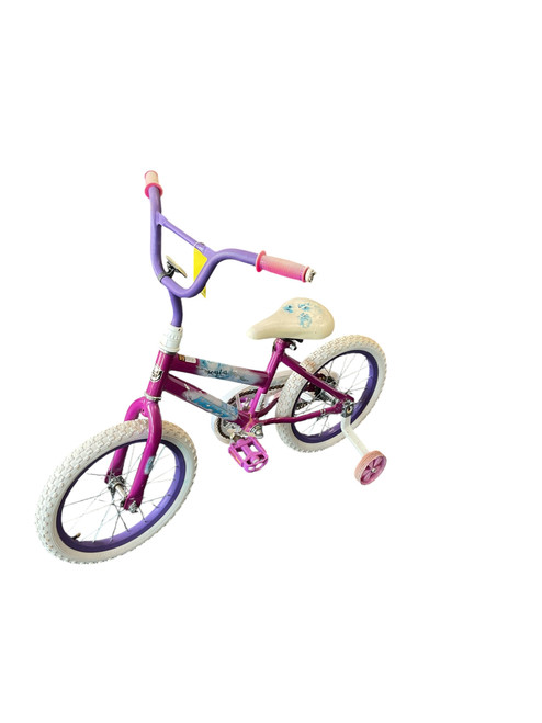 Vist Large View of Product Image Which is Used Huffy SEA STAR Training Wheel Bike Girls Pink 16"