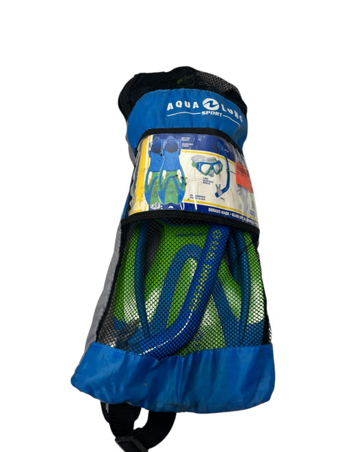 Used Aqua Lung SNORKEL SET Junior (Fin Size 3-6) 11731-S000142190