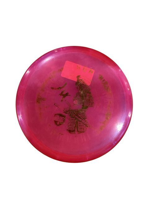 Vist Large View of Product Image Which is Used Discraft ROACH Disc Golf Putter Red