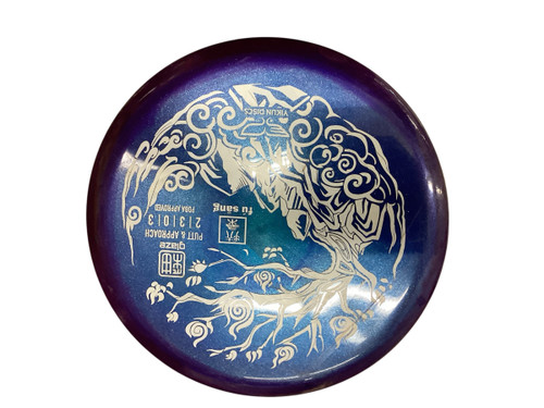 Vist Large View of Product Image Which is Used YIKUN GLAZE FU SANG Disc Golf Putter Purple 11846-S000091223
