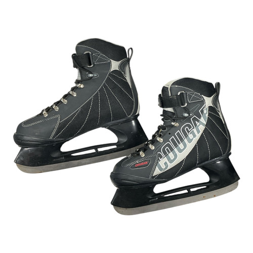Vist Large View of Product Image Which is Used COUGAR SOFT SKATE Mens Softboot Skate Black Senior 8 11362-S000160967