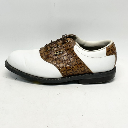 Used Foot Joy Mens Golf Shoes White Senior 10 11805-S000062953