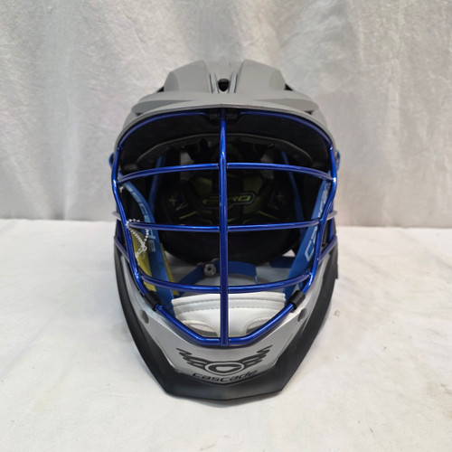 Vist Large View of Product Image Which is Used Cascade 2023 XRS PRO Lacrosse Helmet Grey One Size