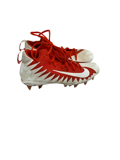Used Nike Alpha Menace Pro Mens 10 FB Cleats Orange  11692-S000138027
