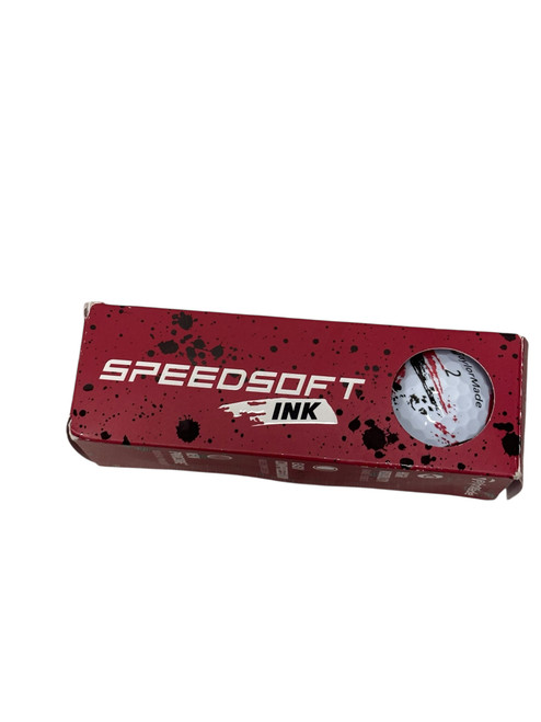 New Taylormade SPEEDSOFT INK - 3 Ball - Golf Ball Sleeve 11731-S000142257