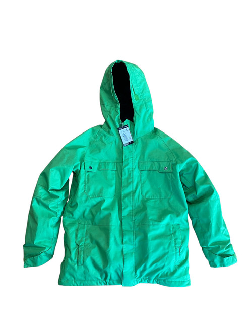 Vist Large View of Product Image Which is Used Outerwear Heavy Jacket Y Green XL