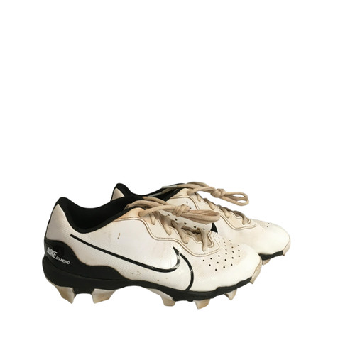 Vist Large View of Product Image Which is Used Nike DIAMOND BB/SB Cleats White Junior 04.5