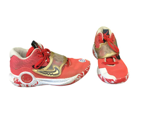 Vist Large View of Product Image Which is USED NIKE BASKETBALL SHOES M RED SENIOR 8