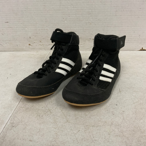 Used Adidas Wrestling Shoes Black Youth 12.0 11762-S000065323
