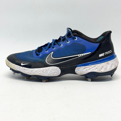 Vist Large View of Product Image Which is Used Nike Alpha Hurache 3 Metal Baseball Cleats Royal Blue Mens 9