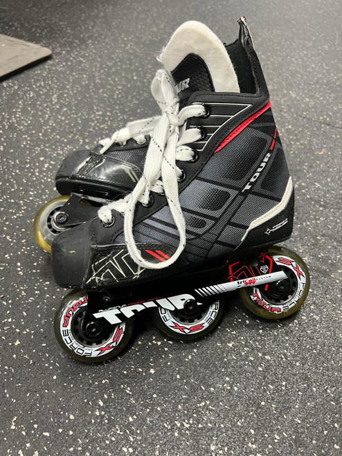 Used Tour Skate Roller Hockey Skates Black Junior 01 10558-S000238110