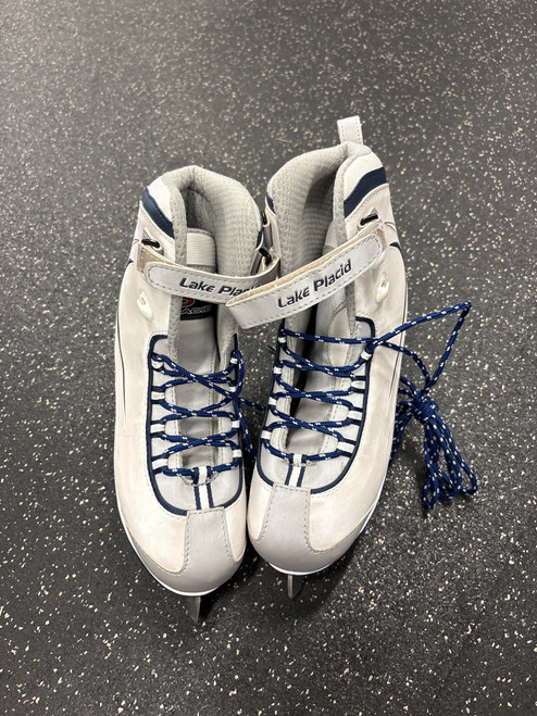 Vist Large View of Product Image Which is Used Lake Placid PLACID WomensFigure Skate White Senior 9 11726-S000283097