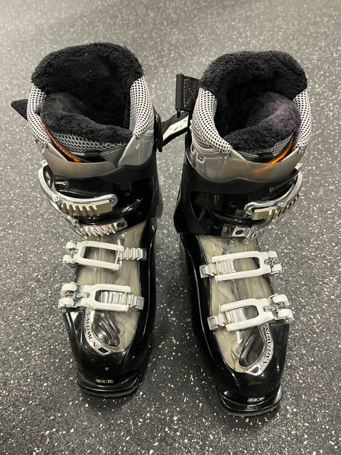Used Salomon ENERGYZER 70 Womens DH Ski Boot Black 240 MP - J06 - W07 11726-S000283116