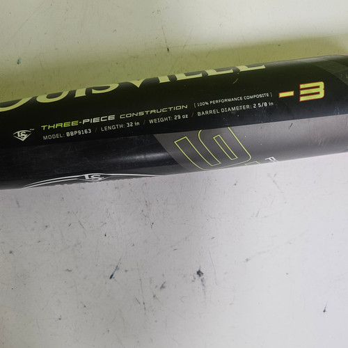 Vist Large View of Product Image Which is Used Louisville Slugger PRIME 916 BB/SB High School -3 Bat 32" 11307-S000257229