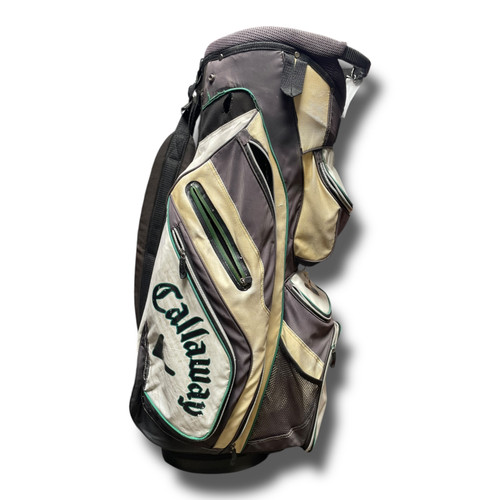 Vist Large View of Product Image Which is Used Callaway CHEV ORG Mens Cart Bag White 11375-S000362655