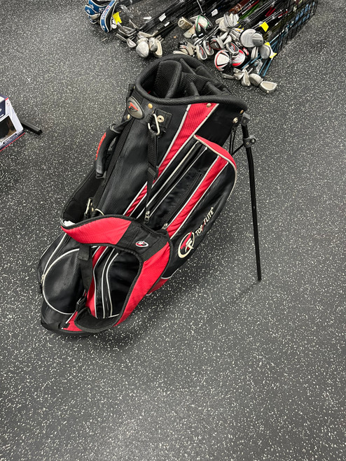 Used Top Flite XL STAND BAG Mens Stand Bag Red And Black 11849-S000029160