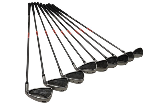 Vist Large View of Product Image Which is Used King Cobra 3400I/XH TRANSITION DESIGN Mens Golf Iron Set RH 4I-SW (9pc) w/ Graphite Design YS-5.1 55g R-Flex Shafts