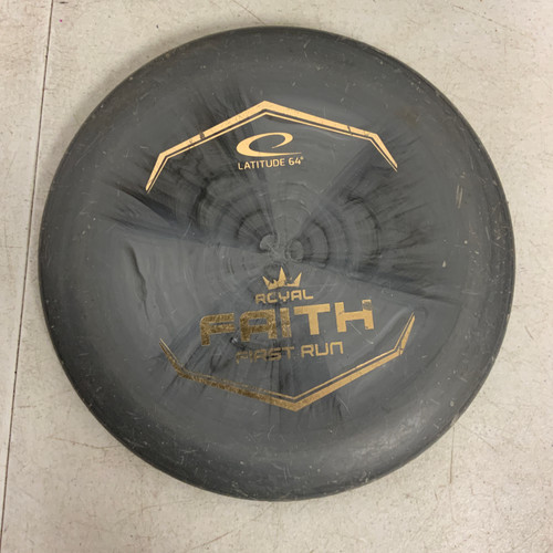 Vist Large View of Product Image Which is Used Latitude 64 ROYAL FAITH FIRST RUN Disc Golf Putter Grey 174g