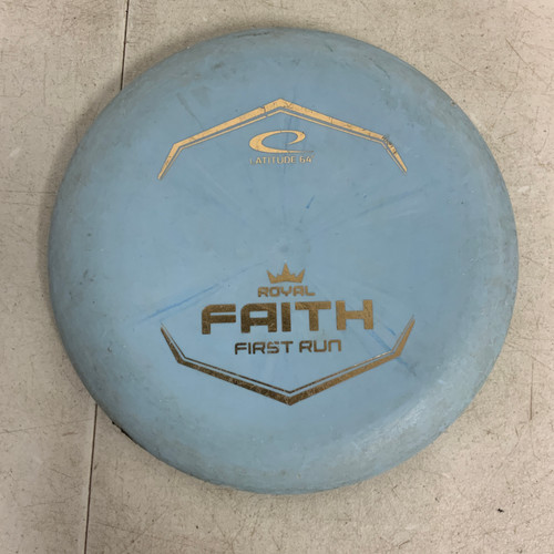Vist Large View of Product Image Which is Used Latitude 64 ROYAL FAITH FIRST RUN Disc Golf Putter Pink 175g