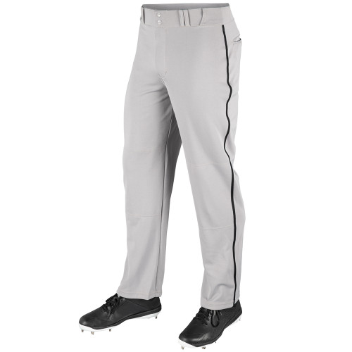 Vist Large View of Product Image Which is NEW CHAMPRO MVP OPEN BOTTOM BASEBALL PANT W/BRAID ADULT SMALL