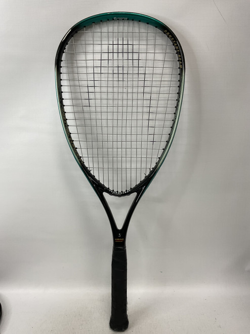 Vist Large View of Product Image Which is Used Head FUSION Adult Tennis Racquet Teal 4 1/4"