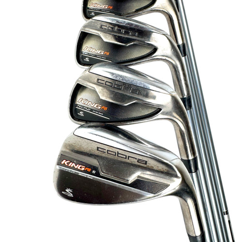 Vist Large View of Product Image Which is Used Cobra KING F6 Men's RH Iron Set 6I-GW Regular Flex Graphite Shaft