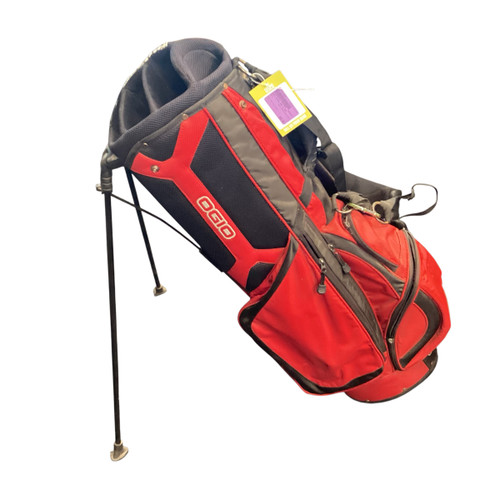 Ogio STAND BAG 8 WAY Mens Red And Black Used 11772-S000278060