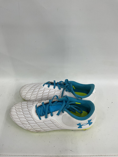 Vist Large View of Product Image Which is Used Under Armour Soccer Cleats White Senior 8.5 11871-S000018265