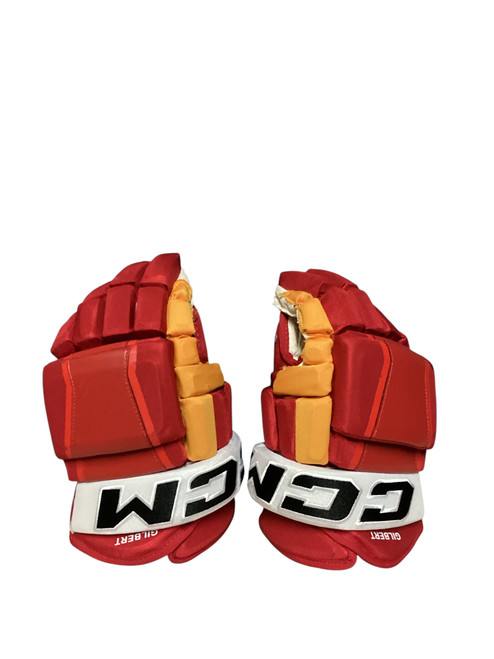 Vist Large View of Product Image Which is Used CCM HG97 Senior Gloves Red 14" 11812-S000157594